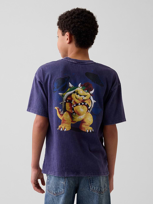 Gap Kids Super Mario Relaxed Graphic T-Shirt — photo 4