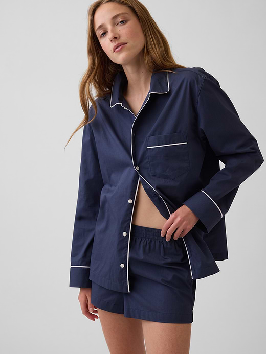 Gap Poplin PJ Shirt — photo 6