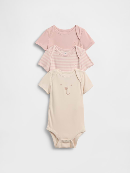 Gap Baby First Favorites JerseySoft Bodysuit (3-Pack) — photo 1