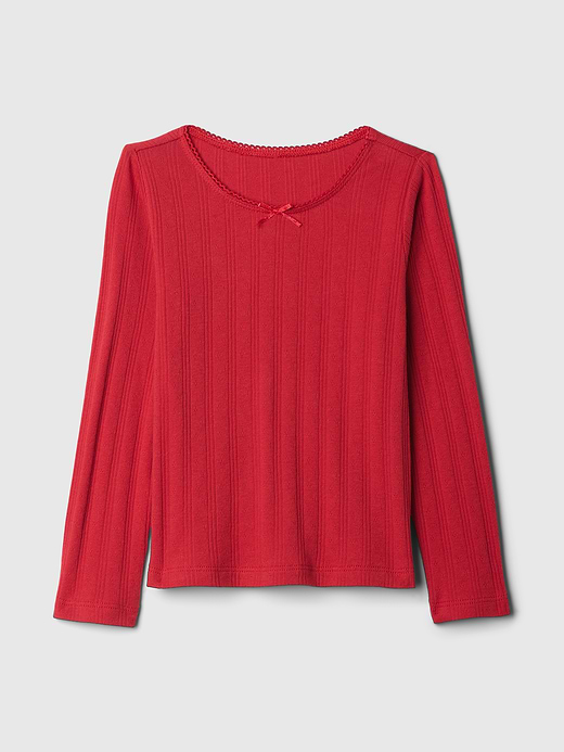 Gap Baby & Toddler Pointelle T-Shirt — photo 1
