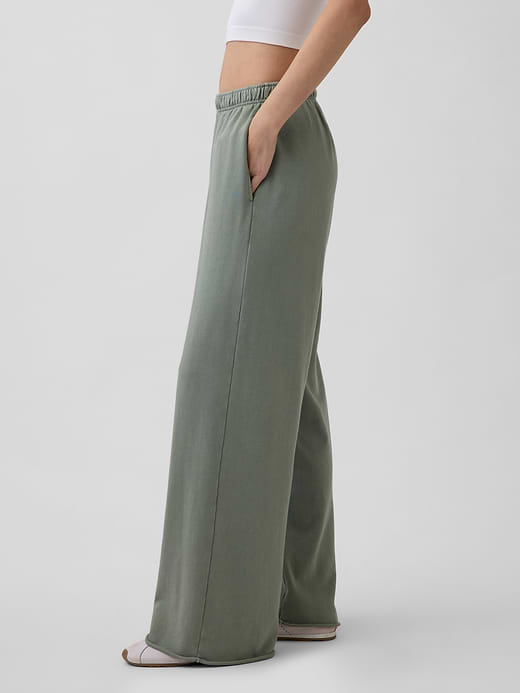 Gap Mid Rise VintageSoft Terry Loose Sweatpants — photo 4
