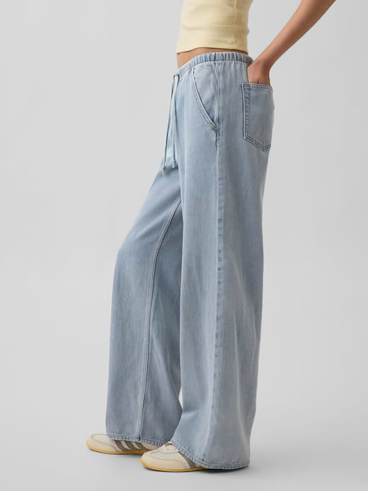 Gap Low Rise UltraSoft Easy '90s Loose Stripe Jeans — photo 13