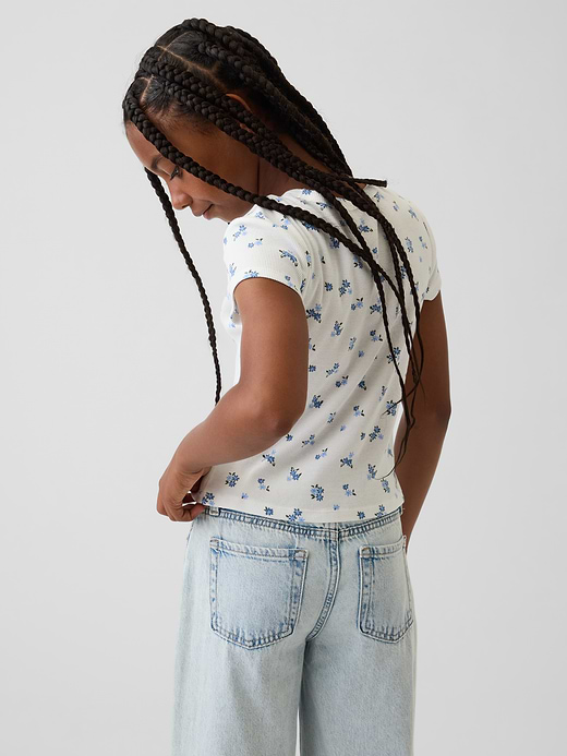 Gap Kids Rib T-Shirt — photo 4