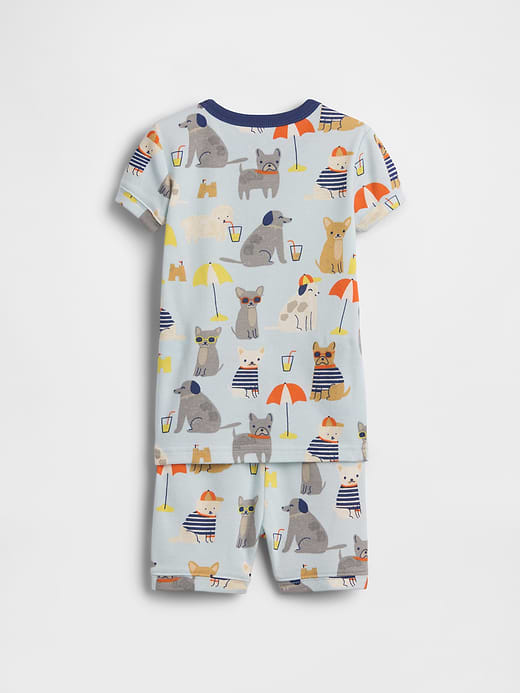 Gap Baby & Toddler Organic Brushed Cotton PJ Short Set — photo 3