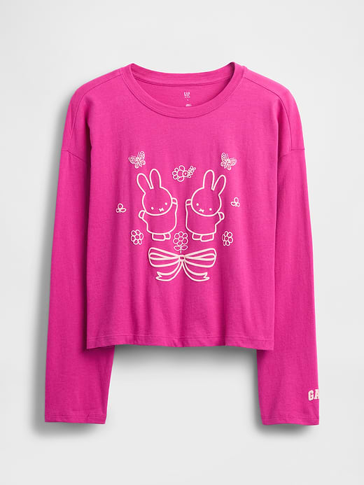 Gap Kids Miffy Oversized Graphic T-Shirt — photo 3