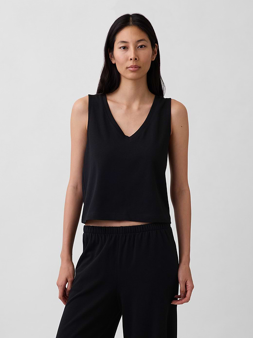 Gap Knit Crop Tank Top — photo 1