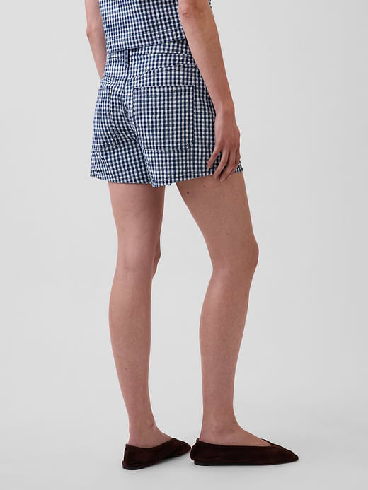Gap 3.5" High Rise Relaxed Straight Denim Shorts — photo 5