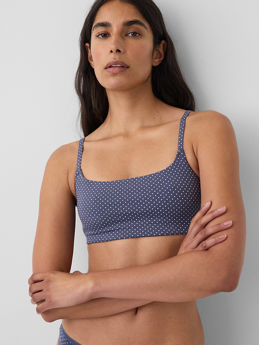 Gap SoftMade Organic Stretch Cotton Scoop Bralette — photo 4