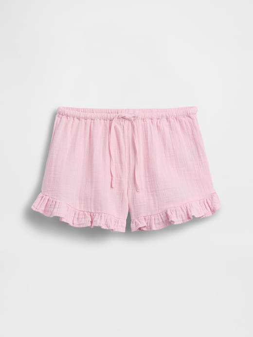 Gap Kids Cotton Gauze Easy Ruffle Shorts — photo 3