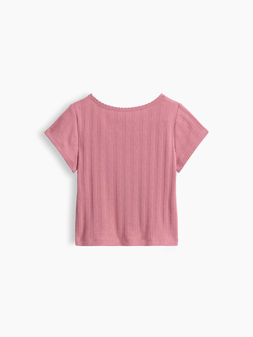 Gap Baby & Toddler Pointelle Rib T-Shirt — photo 3