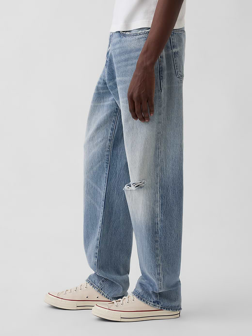 Gap Relaxed Straight Jeans — photo 4