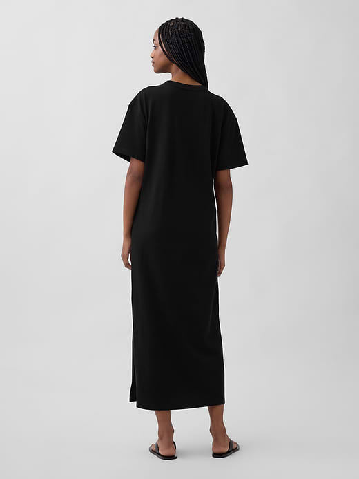 Gap Heavyweight Oversized Maxi T-Shirt Dress — photo 3