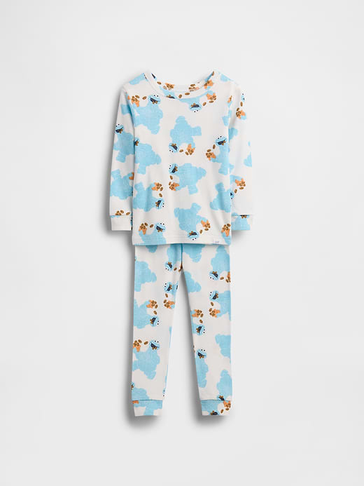 Gap Baby & Toddler  Sesame Street Organic Brushed Cotton PJ Set — photo 4