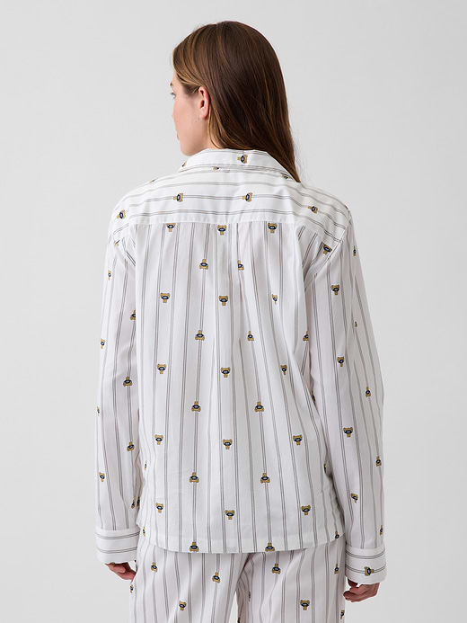 Gap Poplin PJ Shirt — photo 3