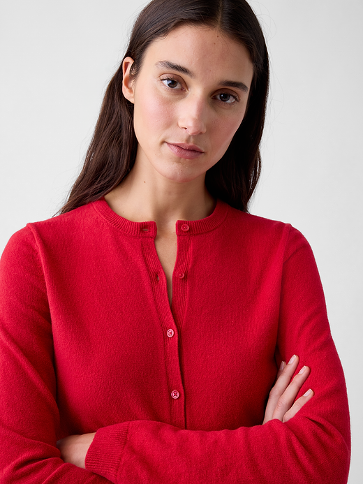 Gap CashSoft Crop Cardigan — photo 5