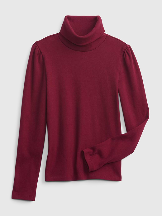 Gap Kids Ribbed Turtleneck T-Shirt — photo 1