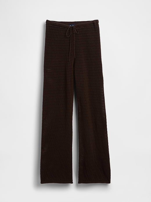 Gap 100% Cotton Crochet Sweater Pants — photo 8