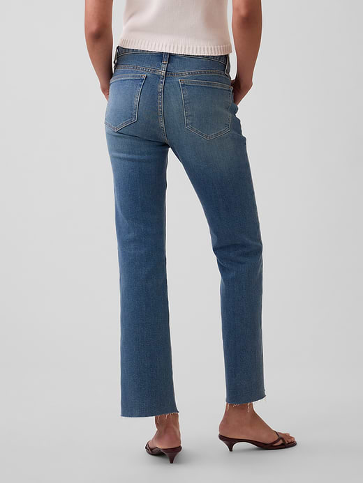 Gap Low Rise Long & Lean Crop Jeans — photo 5