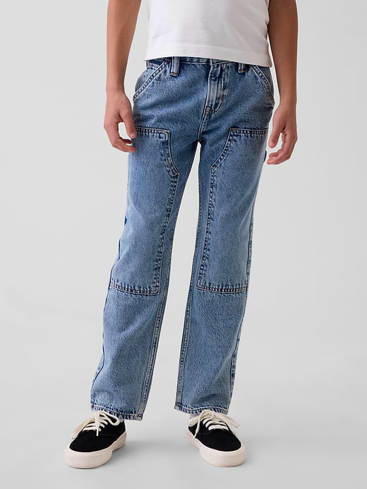 Gap Kids Double-Knee Carpenter Jeans — photo 4