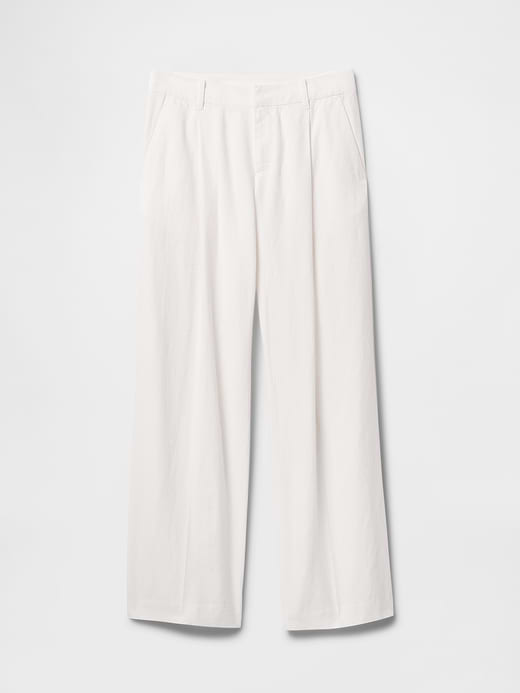 Gap 365 Low Rise Linen-Blend Trousers — photo 8