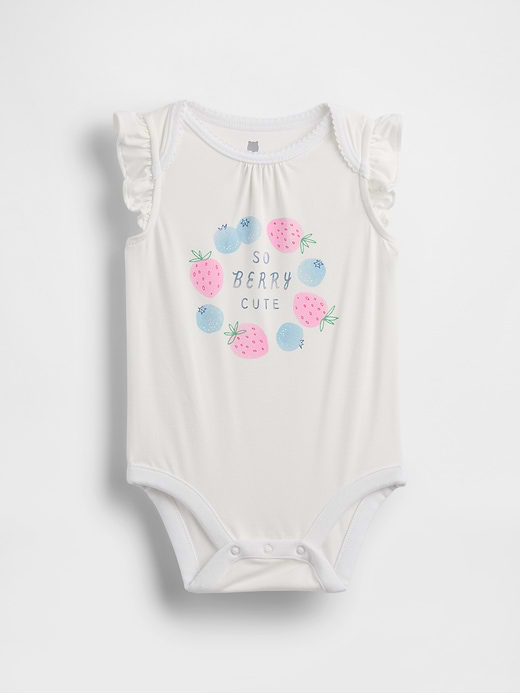 Gap Baby Organic Cotton Graphic Bodysuit — photo 1
