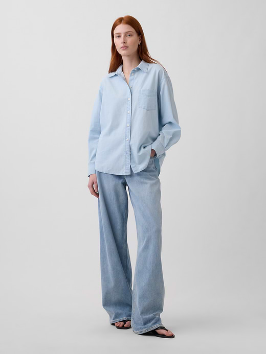 Gap Denim Big Shirt — photo 3