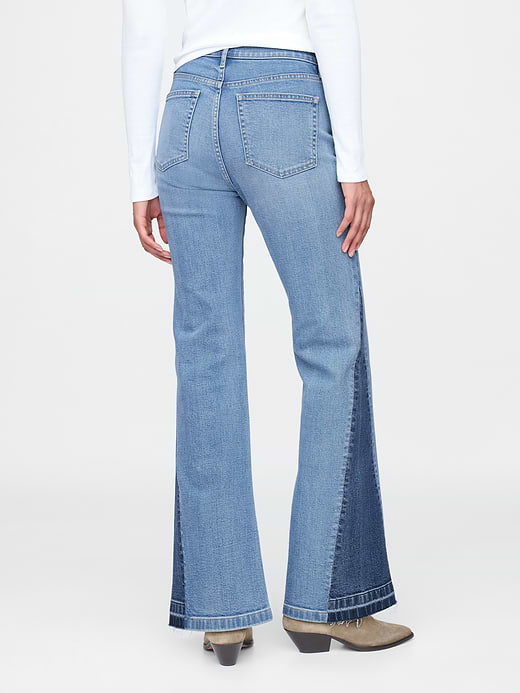 Gap High Rise '70s Flare Jeans — photo 5