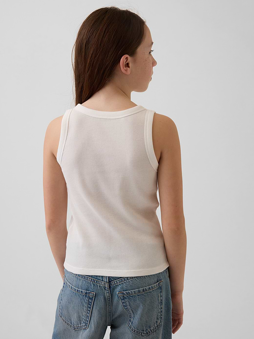 Gap Kid Rib Scoop Tank Top — photo 4