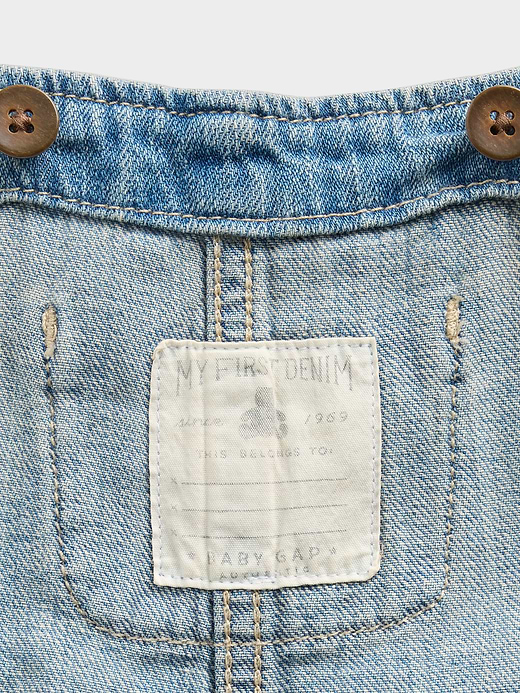 Gap Baby Denim Overalls — photo 5