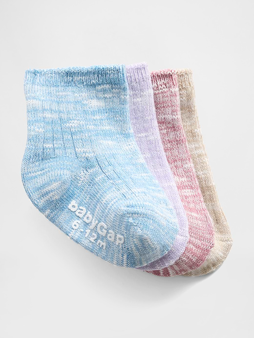 Gap Baby & Toddler Marled Crew Socks — photo 1