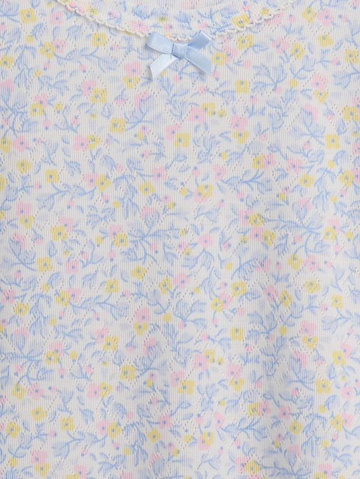 Gap Kids Recycled Pointelle PJ T-Shirt — photo 5