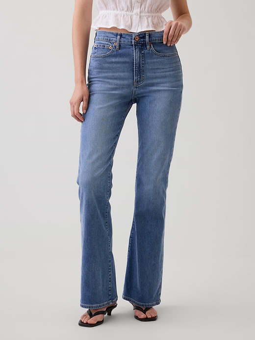Gap High Rise '70s Flare Jeans — photo 3