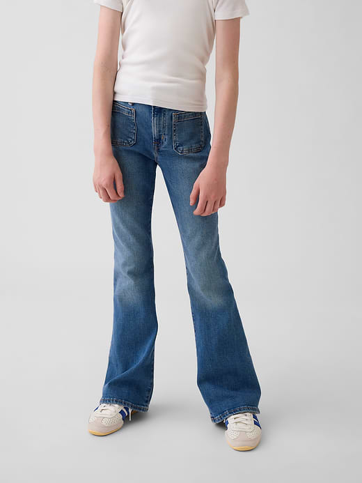 Gap Kids High Rise '70s Flare Jeans — photo 3