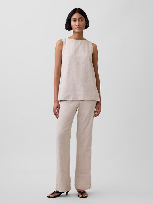 Gap Linen-Blend Shell Tank Top — photo 6