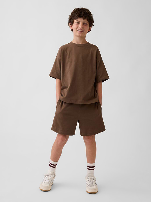 Gap Kids Heavyweight Easy Shorts — photo 1