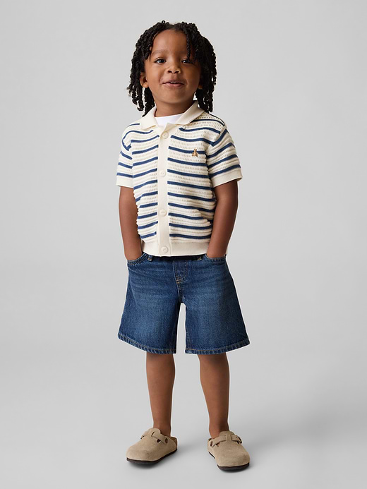 Gap Baby & Toddler UltraSoft Denim Pull-On Shorts — photo 1