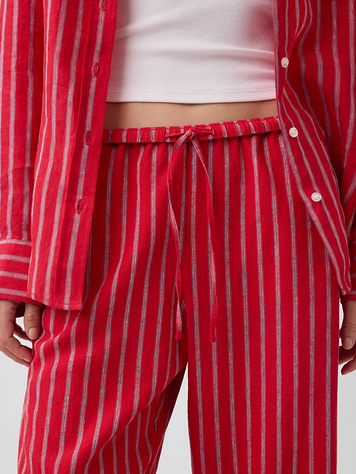Gap Linen-Blend Easy Wide-Leg Pants — photo 8