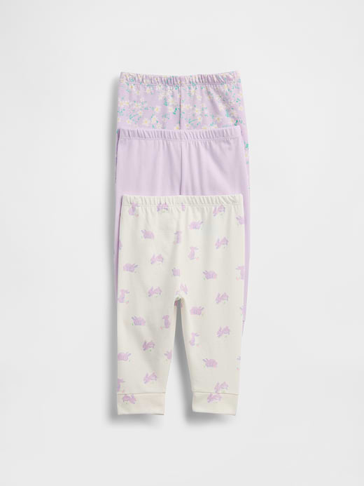 Gap Baby First Favorites Organic Cotton Pull-On Pants (3-Pack) — photo 3
