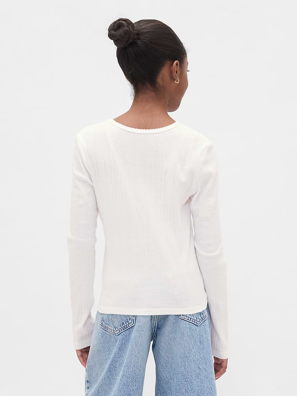 Gap Kids Rib T-Shirt — photo 4