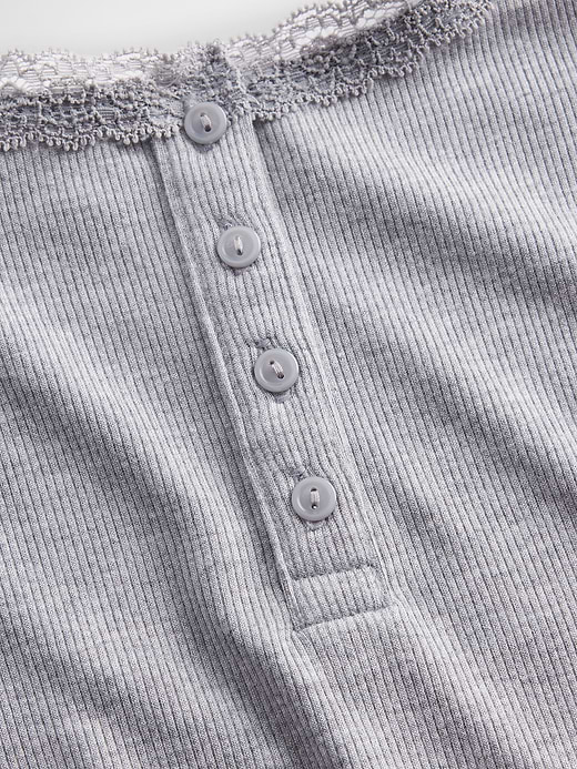Gap Mini Rib Lace PJ Tank Top — photo 5