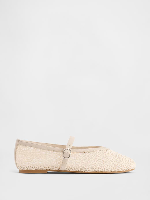 Gap Kids Crochet Mary Jane Flats — photo 1