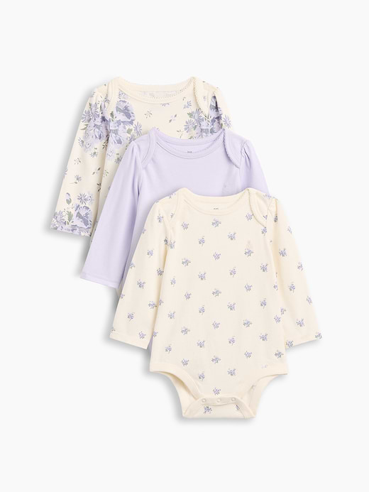 Gap Baby First Favorites TinyRib Bodysuit (3-Pack) — photo 1