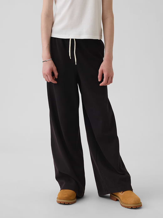 Gap Kids Heavyweight Wide-Leg Pants — photo 4
