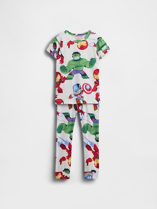Gap Baby & Toddler Marvel Organic Brushed Cotton PJ Set — photo 4