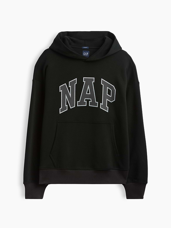 Gap Adult VintageSoft NAP Logo Hoodie — photo 6