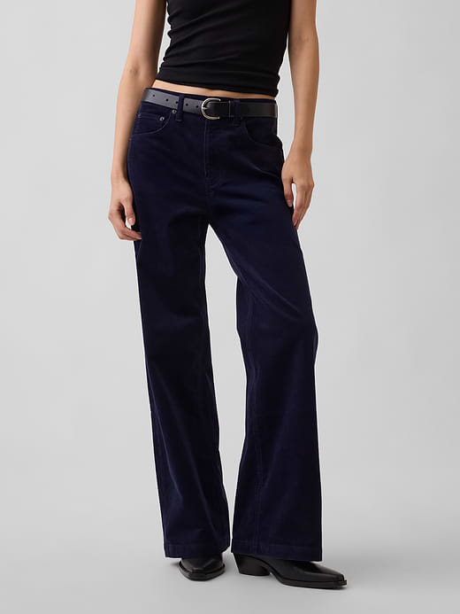 Gap High Rise Stride Wide-Leg Jeans — photo 3