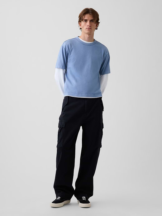Gap Adult Heavyweight Crop T-Shirt — photo 3