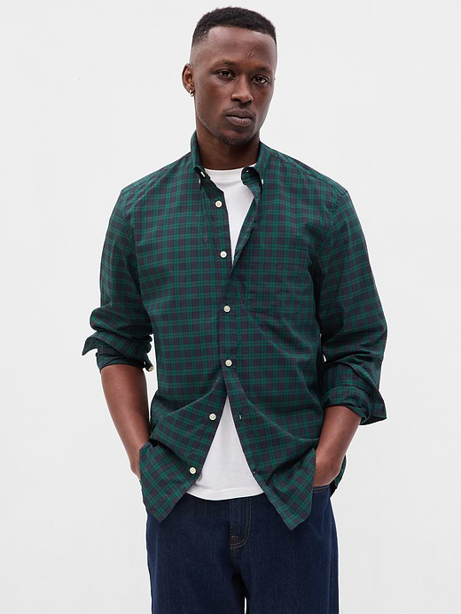Gap All-Day Poplin Shirt in Classic Fit — photo 1