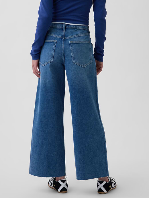 Gap High Rise Stride Wide-Leg Ankle Jeans — photo 13