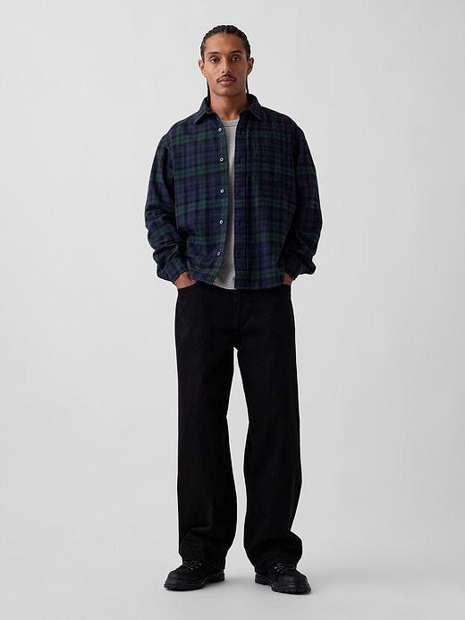 Gap Relaxed Flannel Shirt — photo 3